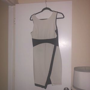Black and White Racing Inspired Dress Modcloth L